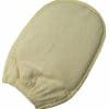 Hydrea London Organic Egyptian Cotton & Loofah Elasticated Mitt Bath & Body