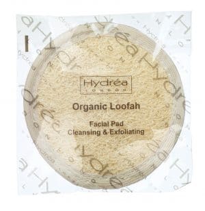 Hydrea London Organic Egyptian Loofah Face & Body Pad 10cm Bath & Body