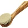 Hydrea London Olive Wood Facial Brush – Soft Goat Hair Accessories