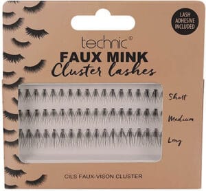 Technic  Faux Silk Individual Cluster Lashes Technic