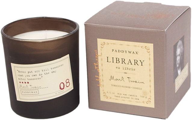 Gentlemen's Hardware Library Candle - Mark Twain