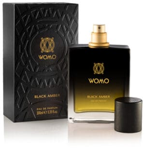 WOMO Eau De Parfum Black Amber 100ml For Men