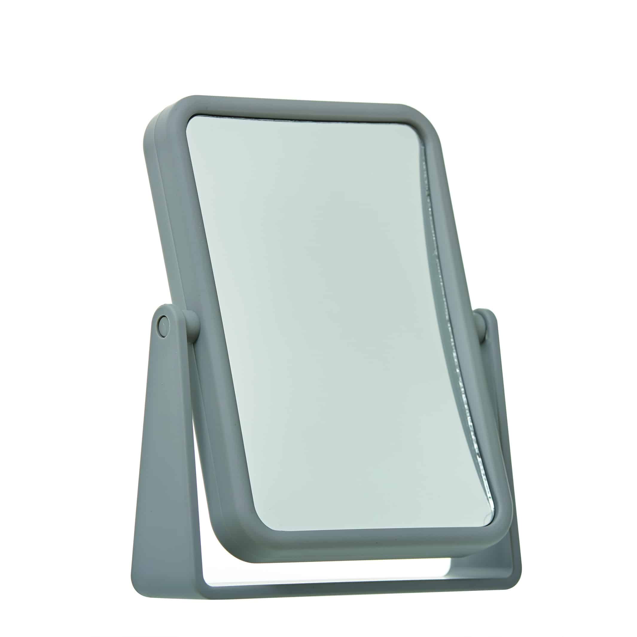 Danielle Rectangular Mirror In Grey