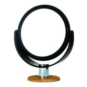 Danielle Bamboo And Chrome Soft Touch Vanity Mirror Accessories