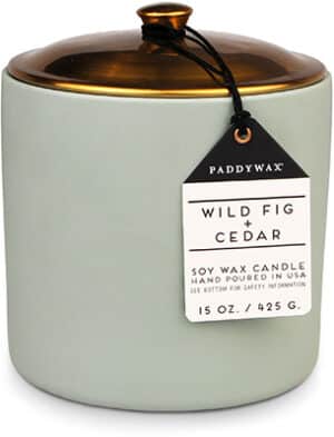 Gentlemens Hardware Paddy Wax Hygge 3 Wick Ceramic Candle Sage - Franks Perfumery Malta