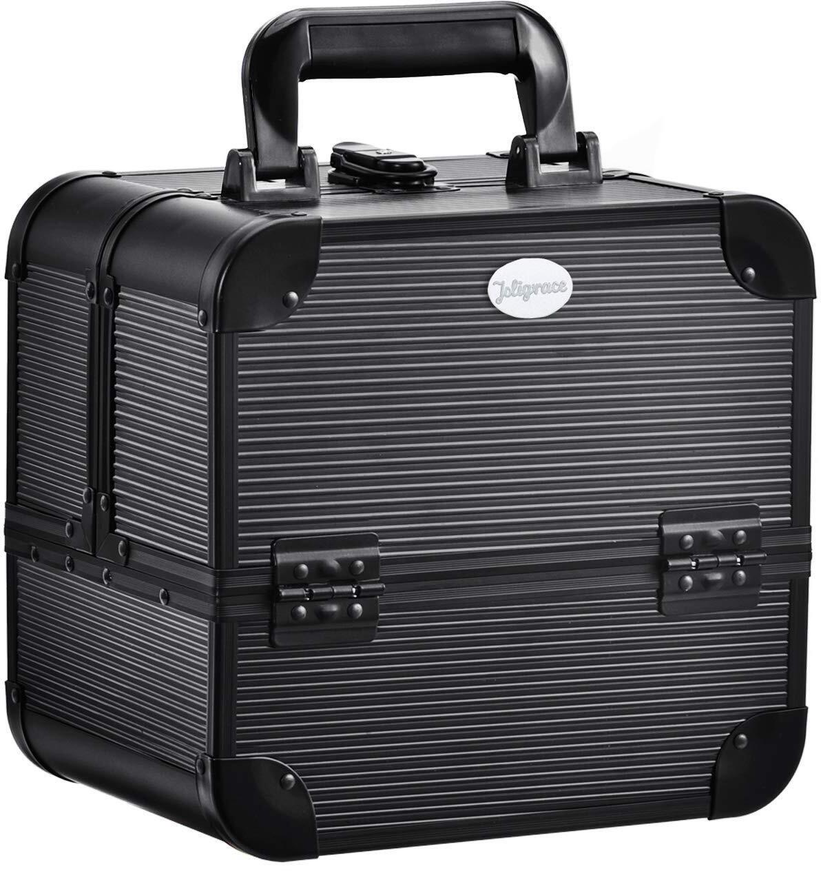 Big Rock Trading - Big Make Up Case Black Lined Polished