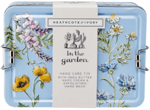 Heathcote & Ivory – In The Graden – Hand Care Tin Bath & Body