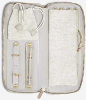 Lcd Stackers Linen/Oatmeal Jewellery Roll Accessories