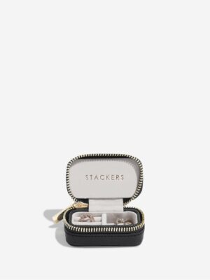 Lcd Stackers Black Petite Travel Jewellery Box Accessories