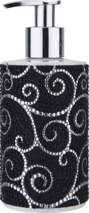 Viviane Gray Gemstone – Glamour In Black Cream Soap Dispenser What's New