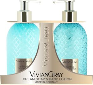Viviane Gray Gemstone – Jasmine & Patch Set Soap & Hand Lotion What's New