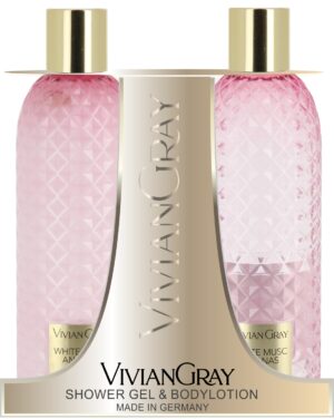Viviane Gray Gemstone – White Musc & Ananas Set Shower Gel & Body Lotion Bath & Body