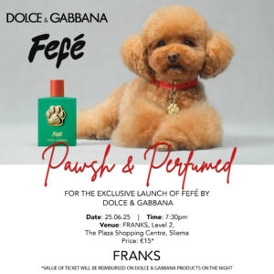 Pawsh & Perfumed by Dolce & Gabbana Vouchers