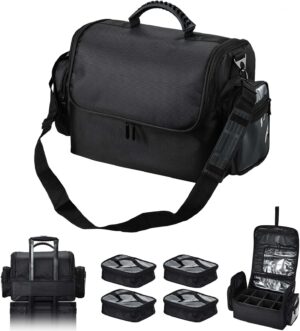 Big Rock Trading – Big Make Up Bag Black Nylon (M) Accessories