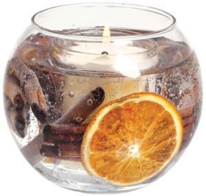 Stoneglow Seasonal Collection – Festive Wishes – Scented Candle – Gel Fishbowl Accessories