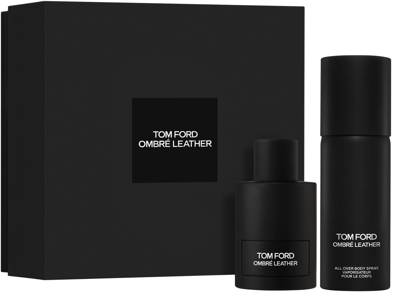 For Men Tom Ford Ombré Leather Eau de Parfum Set with All Over Body Spray Tom Ford Ombré Leather Eau de Parfum Set with All Over Body Spray For Men